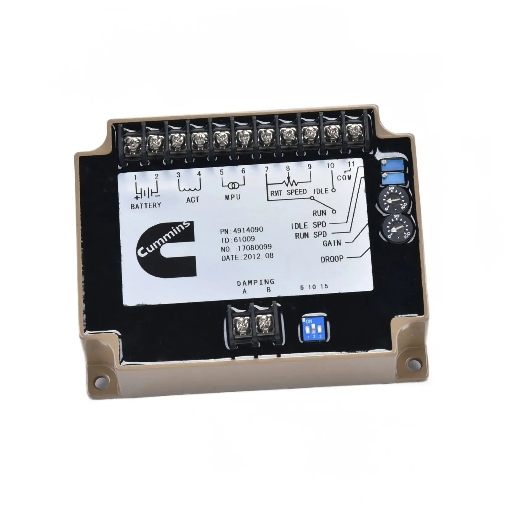 Xeon Cummins 4914090 4914091 Регулятор регулятора скорости двигателя