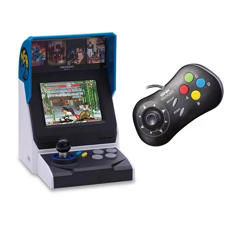 Фото Японский SNK подлинный NEOGEO мини Джойстик игровая консоль, мини Кинг бойцов аркады №2