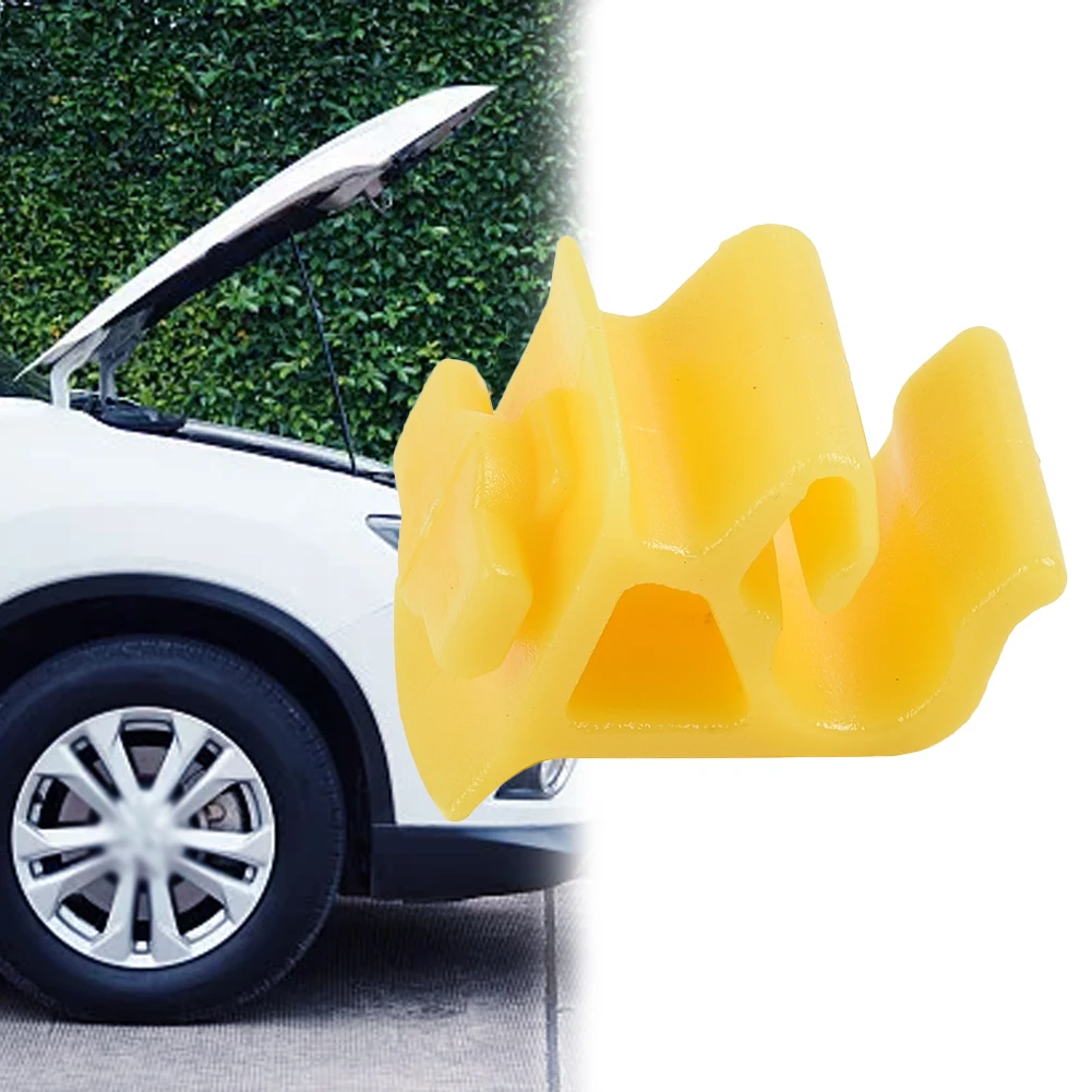Фото Опорный стержень Prop Rod Clip Yellow, 1 шт., 68247114AA аксессуар из АБС-пластика, автомобильная внешняя капота 2017-20 для JEEP RENEGADE №3