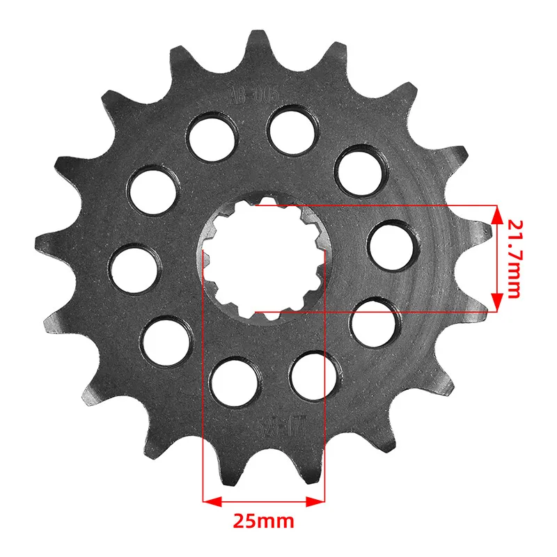 Фото Звездочка двигателя 525Chain для Suzuki GSXR600 GSXS750 GSX-R 600 750 GSXR750 DL800 ADV GSX-8R GSX-8S GSXS1000 GSX-S 750 1000 S ABS №3