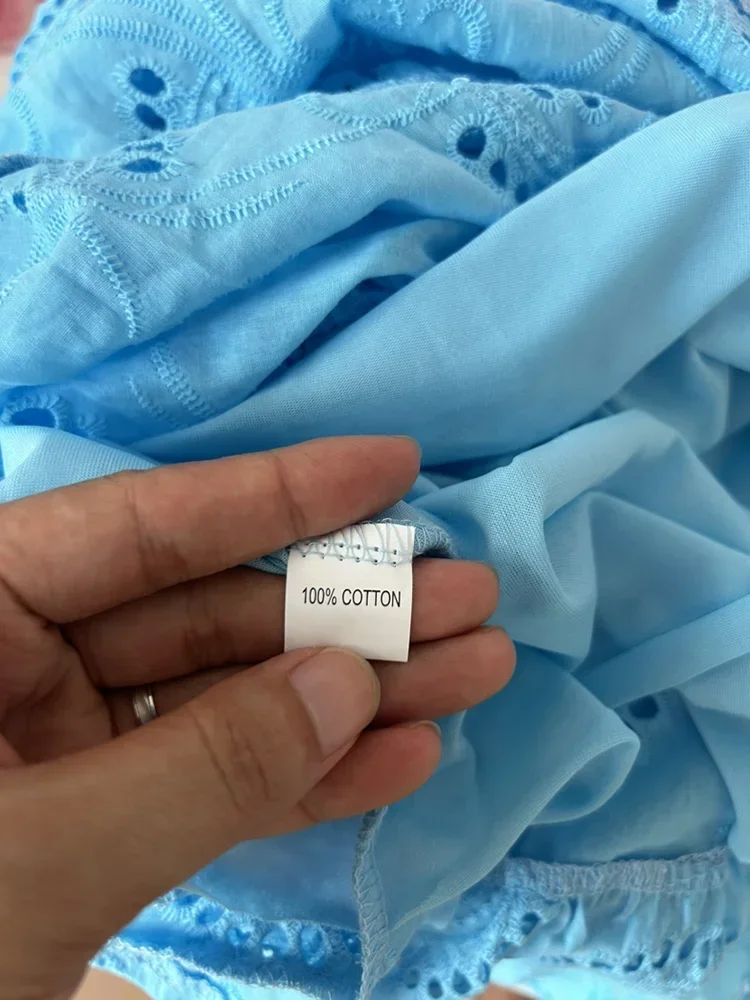 Fitshinling-Vestido largo algodón para mujer, traje манга acampanada, bata ajustada Wilhelm a, платья Maxi encaje ah