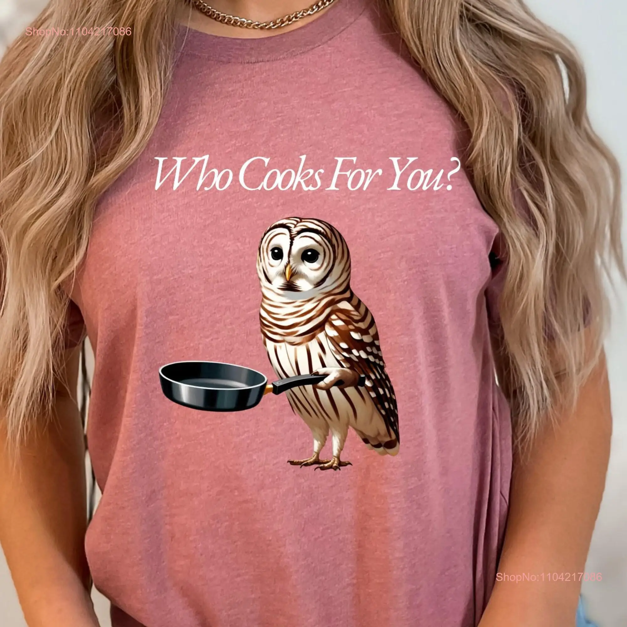 Футболка из джерси Barred Owl Hooting Call для любителей птиц с длинными или короткими рукавами