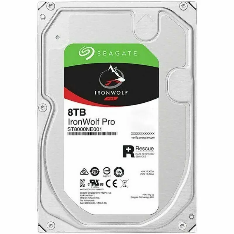 Per Seagate ST8000NE001 диско жегадо IronWolf Pro 3,5