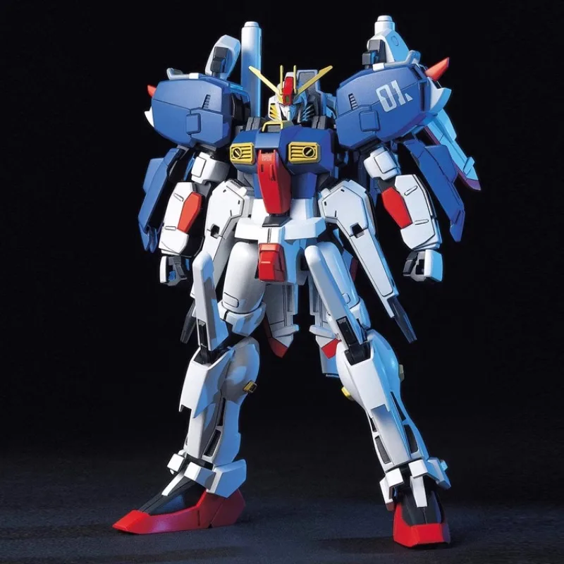 Фото Bandai HGUC 1/144 Msa-0011 S Gundam, экшн-фигурка, мобильный костюм Z Gundam, модельный комплект, игрушки для мальчиков, подарки №2