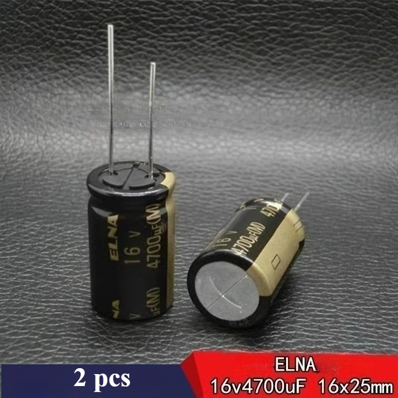 (2 шт.) 4700uf16v ELNA RA3 16v4700uF 16*25 мм через отверстие Fever аудиофильтрующий электролитический конденсатор