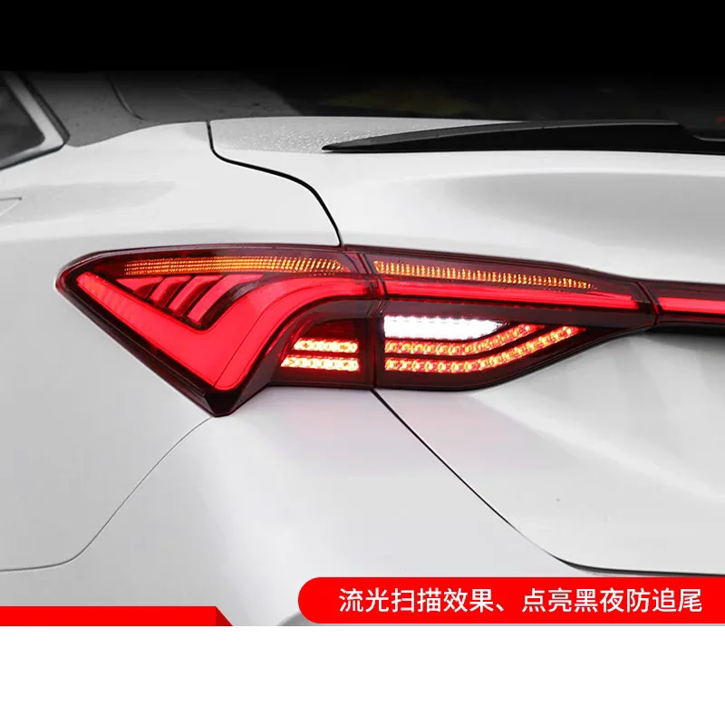 Светодиодный задний фонарь в сборе для Toyota Avalon, модифицированный динамический сквозной фонарь, задний центральный фонарь, автомобильные аксессуары