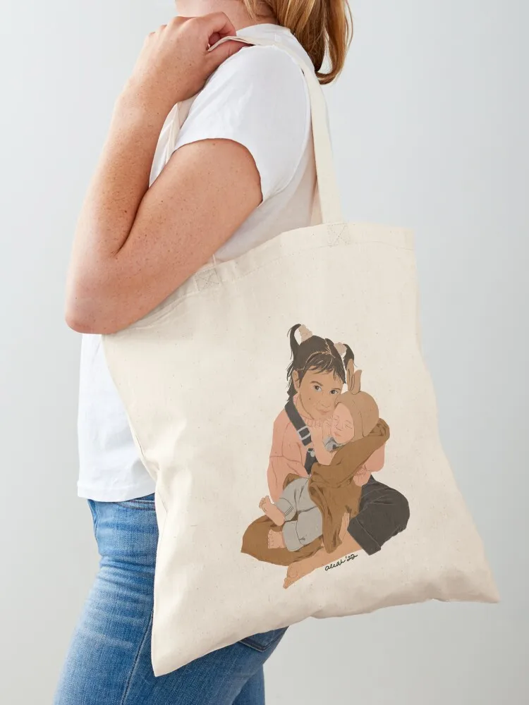 Фото Jackey (Sticker) Tote Bag сумки для женщин сумка-тоут university Женский покупатель №2