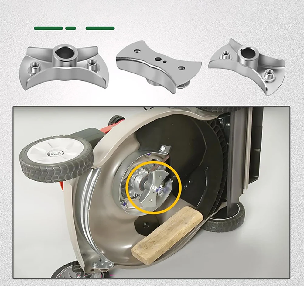 Фото Держатель лезвия газонокосилки 72610 VG3 030 для моделей Honda HRN216 HRR216K6 HRR216K7 с монтажными болтами и проставкой №4