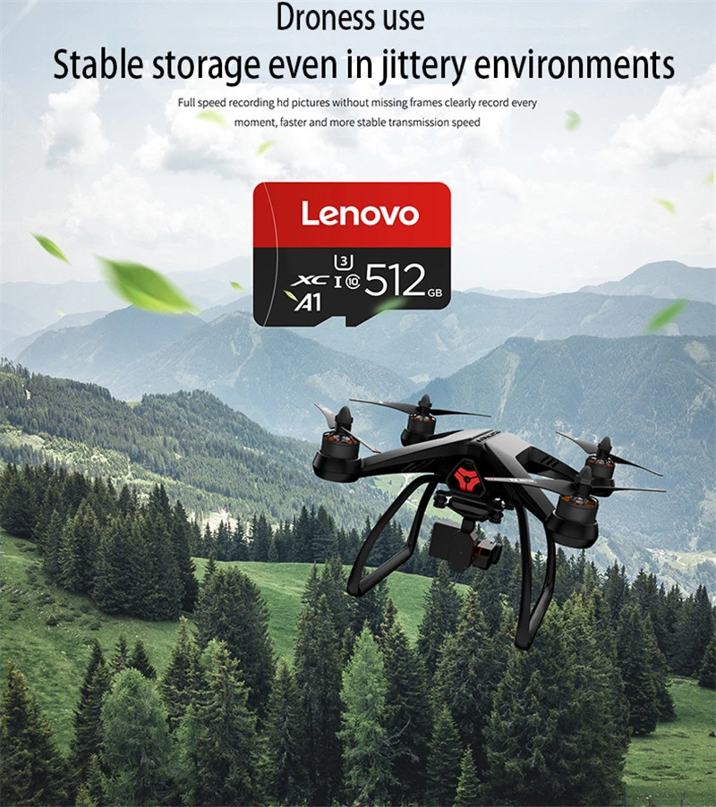Оригинальная флэш-карта Lenovo, 1 ТБ, карта памяти, большая емкость, Micro TF SD-карта, 128 ГБ, высокоскоростные SD-карты для ПКтелефонакамерыMac (art.: 3920cb054692d) - 3920cb054692d
