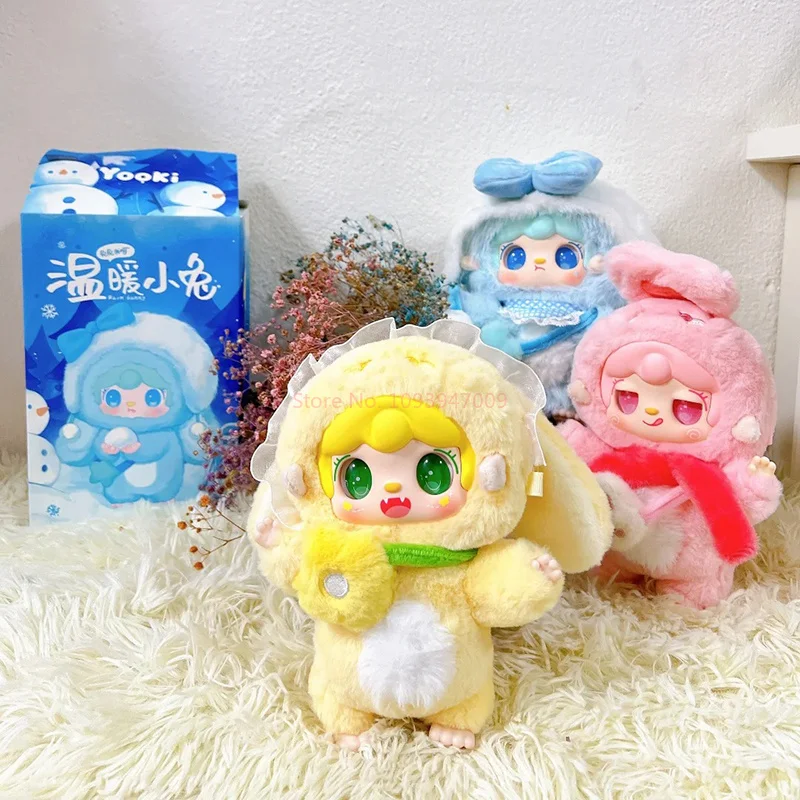 Фото Yooki Oxygen Generation V3 Теплый кролик слепая коробка кукла Kawaii фигурка кролика не случайное милое животное Коллекционный подарок для девочек Birt №4
