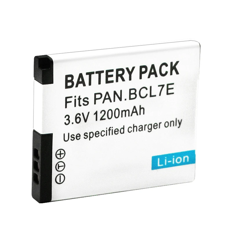 DMW-BCL7 DMW BCL7 BCL7E BCL7PP Аккумулятор для камеры Panasonic Lumix DMC-F5 FH10 FS50 SZ10 SZ9 SZ8 SZ3 XS3 XS1