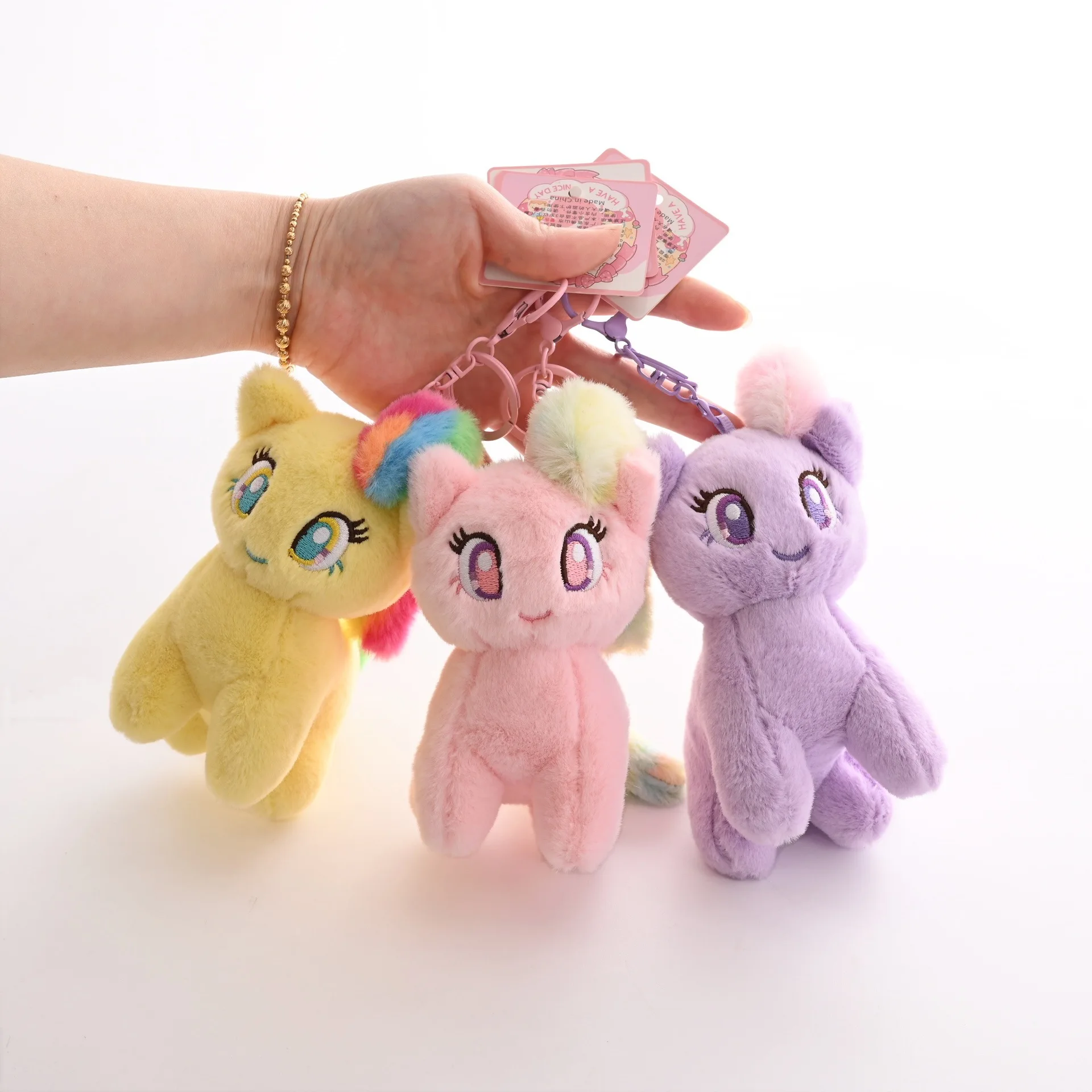 Новый конь My Little Pony, плюшевые игрушки, подвески, кукла пони, сумка, подвесное украшение, брелок, брелок, подарки