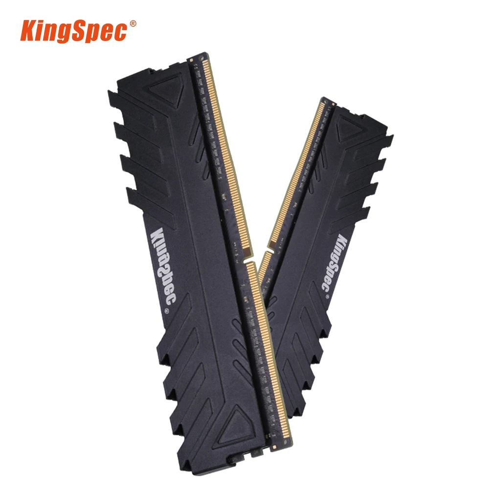 KingSpec RAM DDR4 8 ГБ 16 ГБ 32 ГБ 3200 МГц 2666 МГц XMP 8 ГБX2 16 ГБx2 Комплекты памяти Intel Радиатор Настольная память для материнской платы DDR4 Компьютерные комплектующие