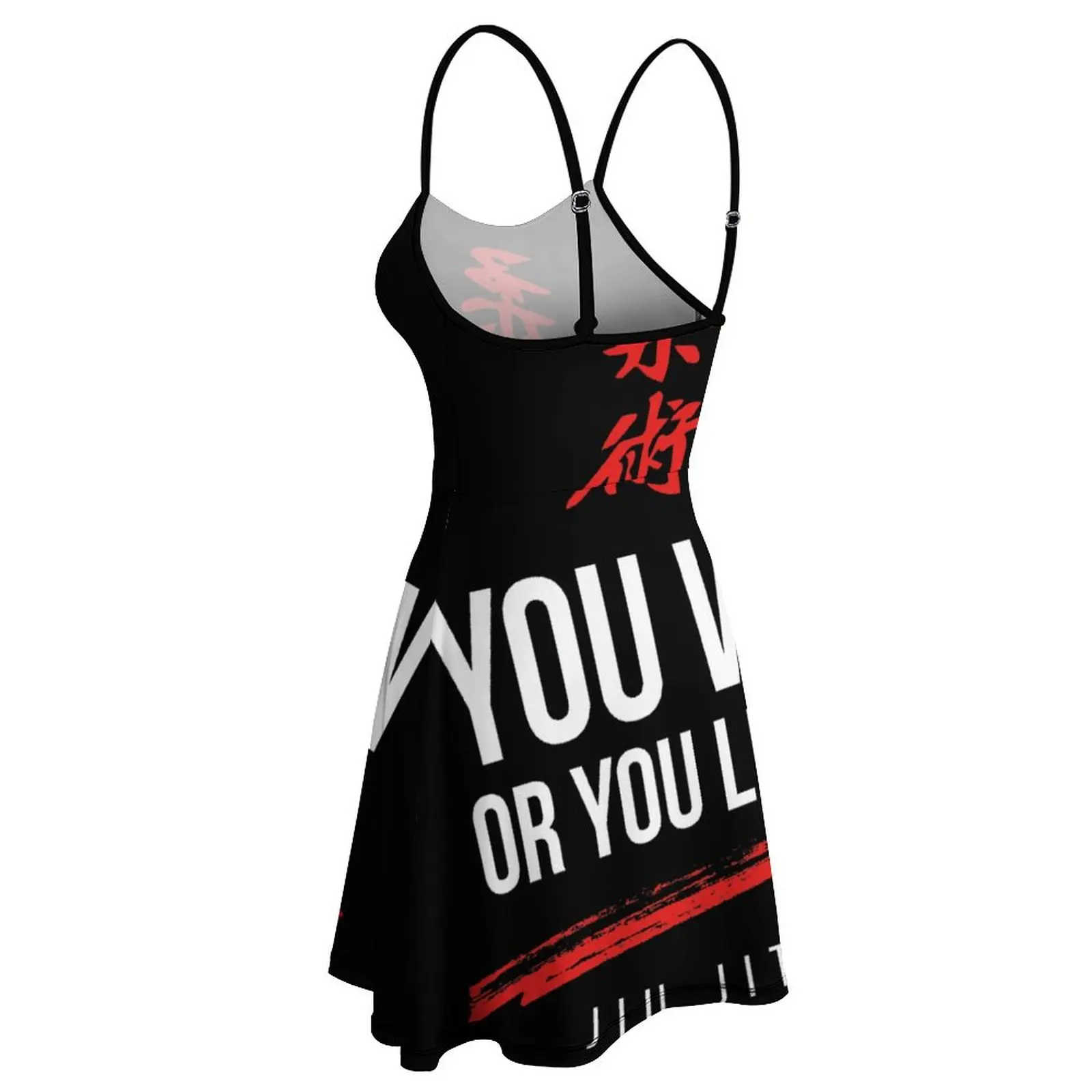 Фото You Win Or You Learn Jiu Jitsu Essential T Креативное сексуальное женское платье Женское платье на бретельках Geek Party The Dress №2