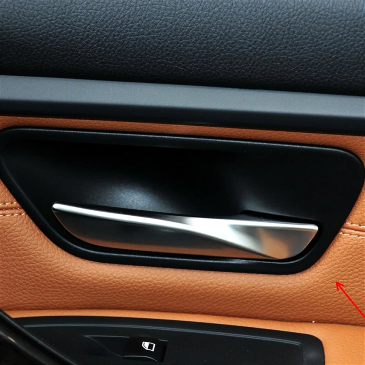 Фото Ручка ручки правой двери салона автомобиля в сборе 51417279342   Для BMW 3 4 серии F30 F31 F32 F33 2013-2019 гг. №3