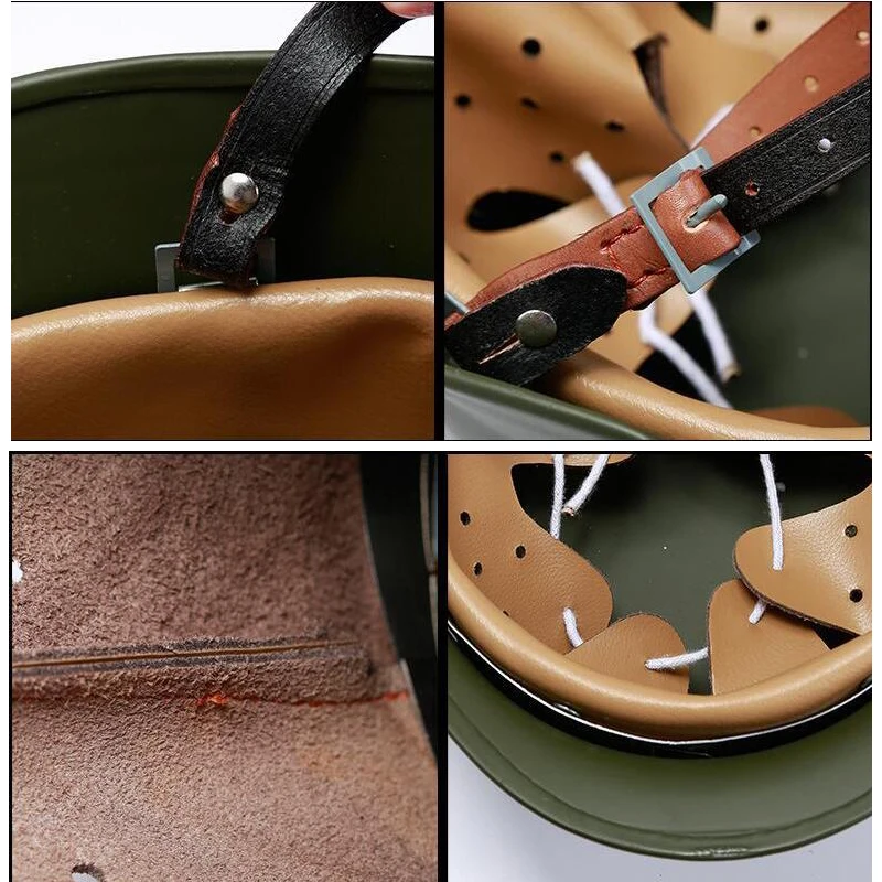 Новая легкосплавная сталь M35ѕ Kualitas Tinggi Helm Baja Airsoft Taktis Hiethu Abu-abu Peralatan Kesel Wee Pasukan Khusus Militer (art.: 3920cd8ae4b17) - 3920cd8ae4b17