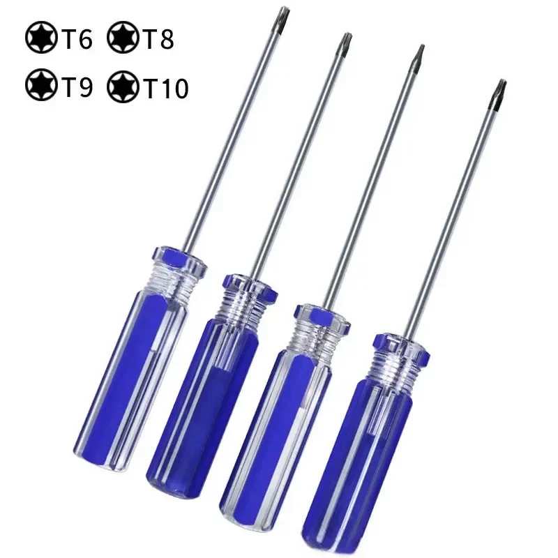4 шт., прецизионные отвертки T6 T8 T9 T10