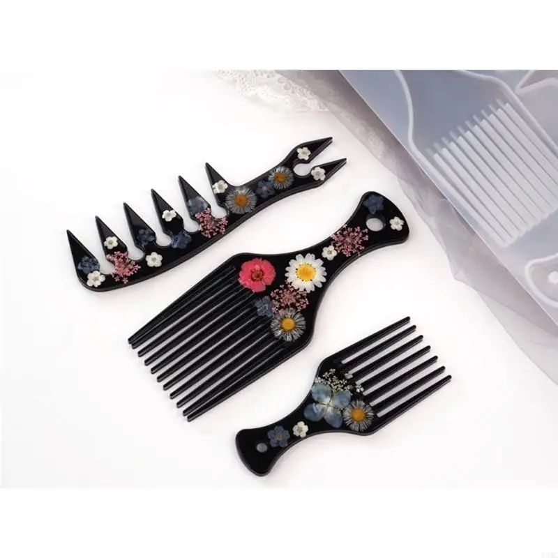Фото R3MC Check Silicone Flom для литья Diy Hairdressing Check Check подходит для афро масляных волос. №2
