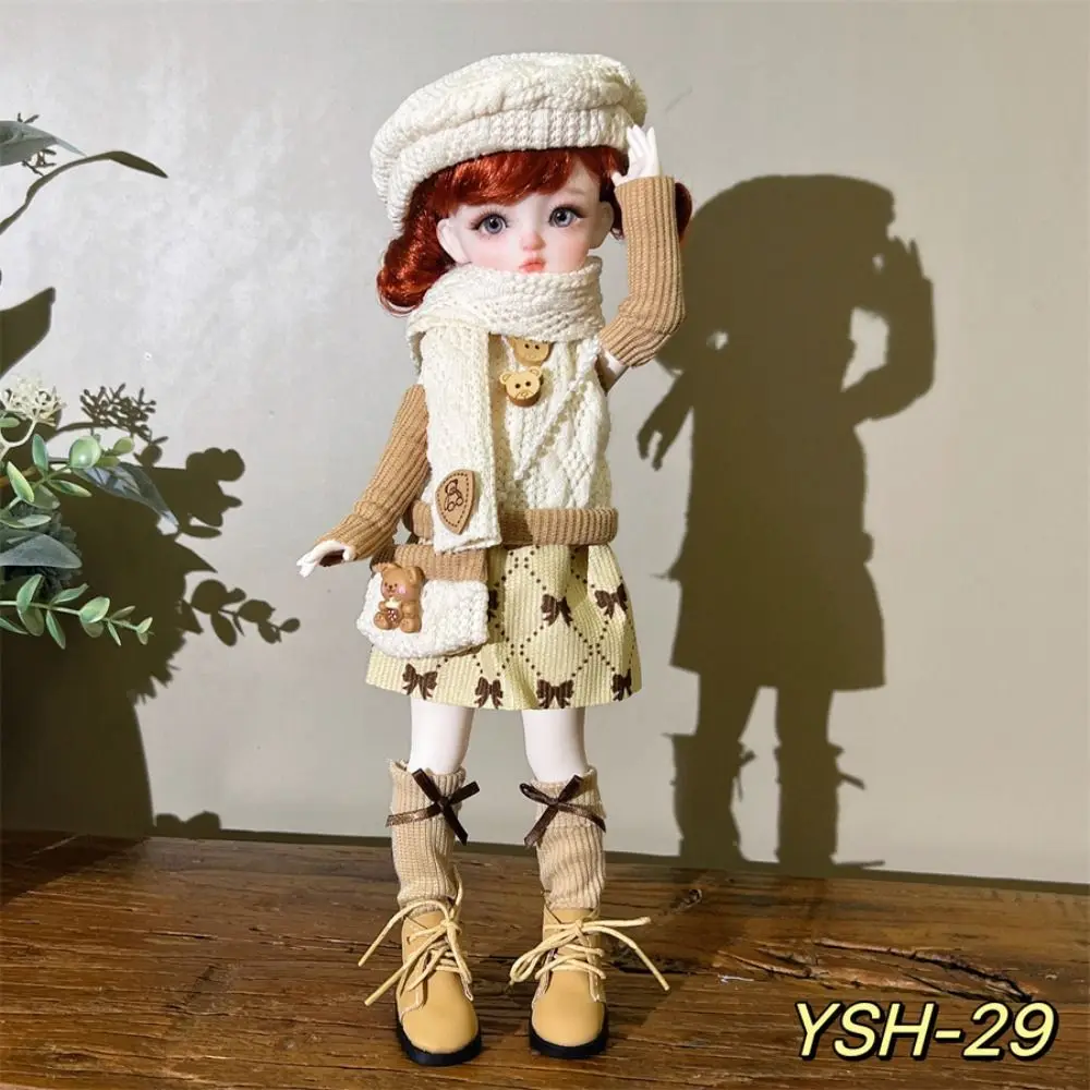 Фото Модная модная кукольная одежда 30 см, милое красивое кукольное платье, повседневная игрушка для девочек в подарок (без кукол и обуви) №4