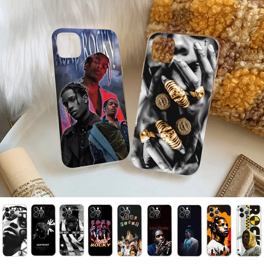 Чехол для телефона Singer A-Asap Rocky для iPhone 16, 15, 14, 13, 12, Mini 11 Pro XS Max X XR SE 6 7 8 Plus, мягкий силиконовый чехол