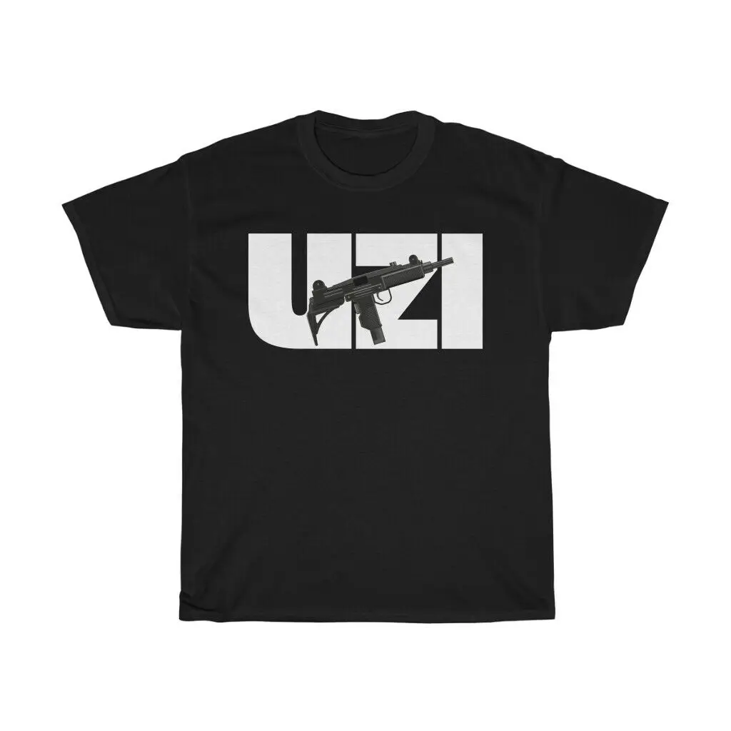 Футболка UZI IWI, IMI, 9 мм, SMG, карбин, полностью автоматическая, sem-auto, длинные или Короткие рукава