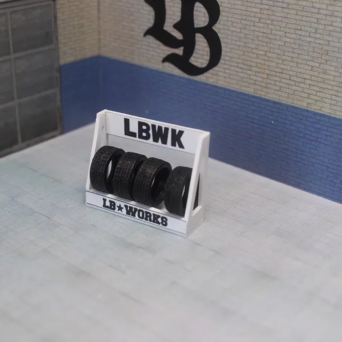 Фото Реквизит для сцен 1:64, парковка серии LBWK, мини-гаражный отсек для обслуживания, часть диорамы №3