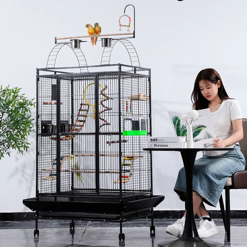 Кормушка для птиц Budgie Canari, большая кормушка для попугаев, клетка для разведения голубей, большие товары для домашних животных YY50BC