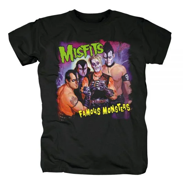 Футболка Misfits Famous Monsters для мужчин и женщин, все размеры S M L 234XL LI835