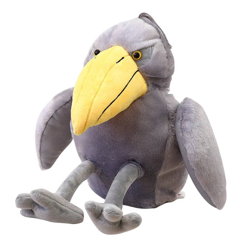 Милая кукла Тукан Shoebill, мягкая игрушка, удобная плюшевая комната, автомобиль, коробка для салфеток, декор, подарок для сна, мягкая подушка, подарок на Рождество и день рождения