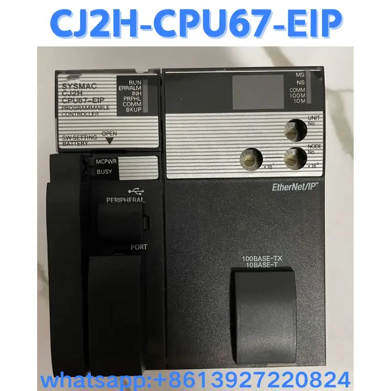 Пассивный контроллер CJ2H-CPU67-EIP Тестирование квалифицированная быстрая доставка