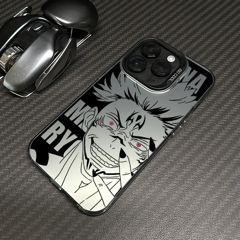 Фото Чехол для телефона Jujutsu Kaisen Satoru Gojo для Xiaomi Redmi Note 7 8 9 9S 10 11 12 13 Pro Plus 4G 5G с защитой от падения, матовая задняя крышка №4