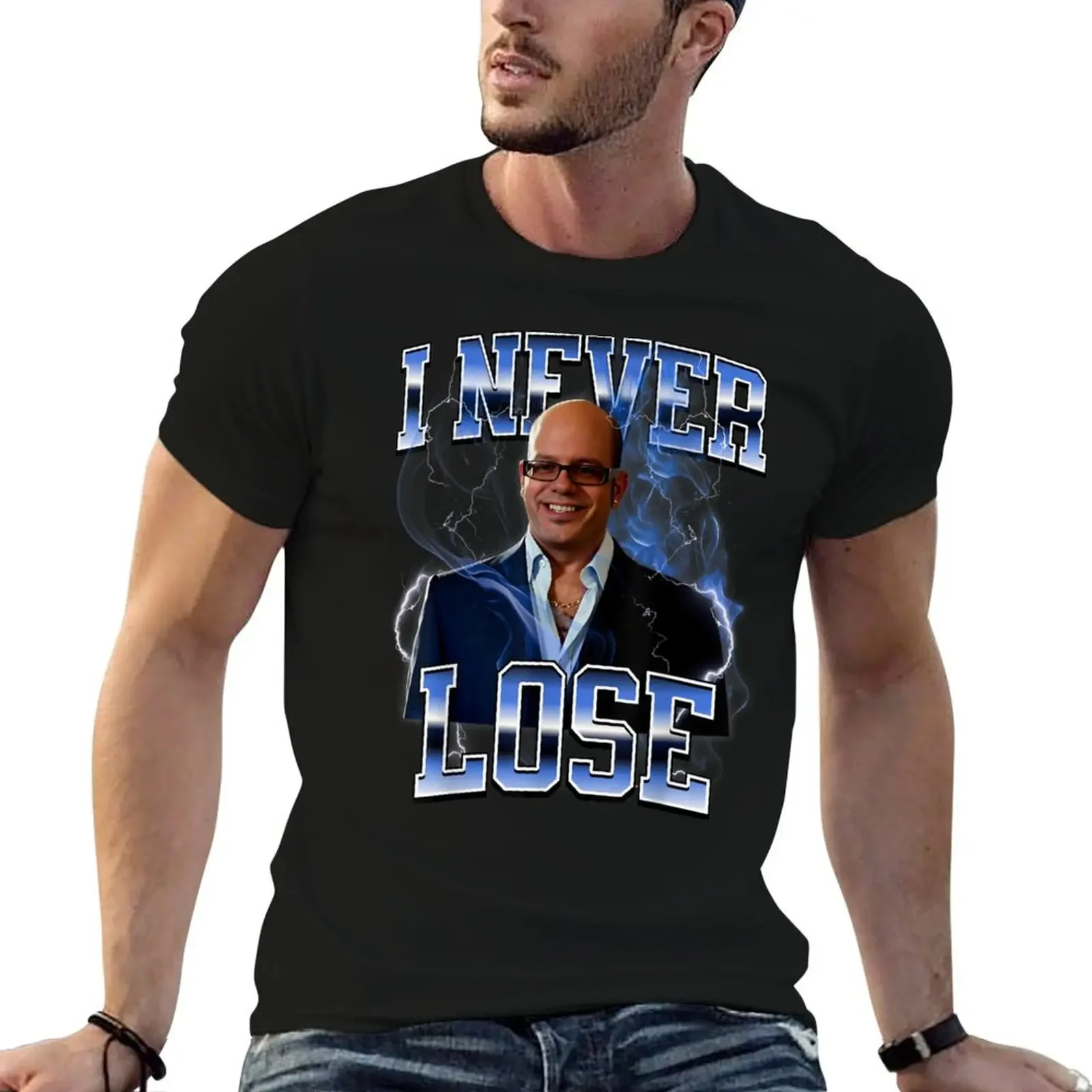 Футболка Ian Hawke Meme I Told You Dave I Never Lose, милые топы, рубашки с рисунком, простые мужские футболки с рисунком, забавные