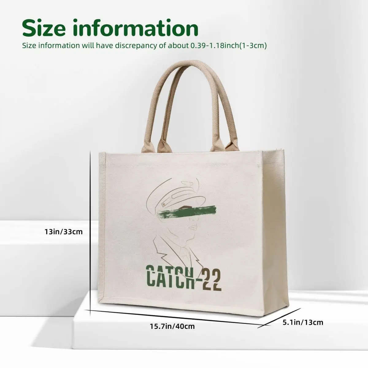 Фото Catch-22 Большая сумка, женская сумка-тоут, экологические сумки, отличные настраиваемые сумки №5