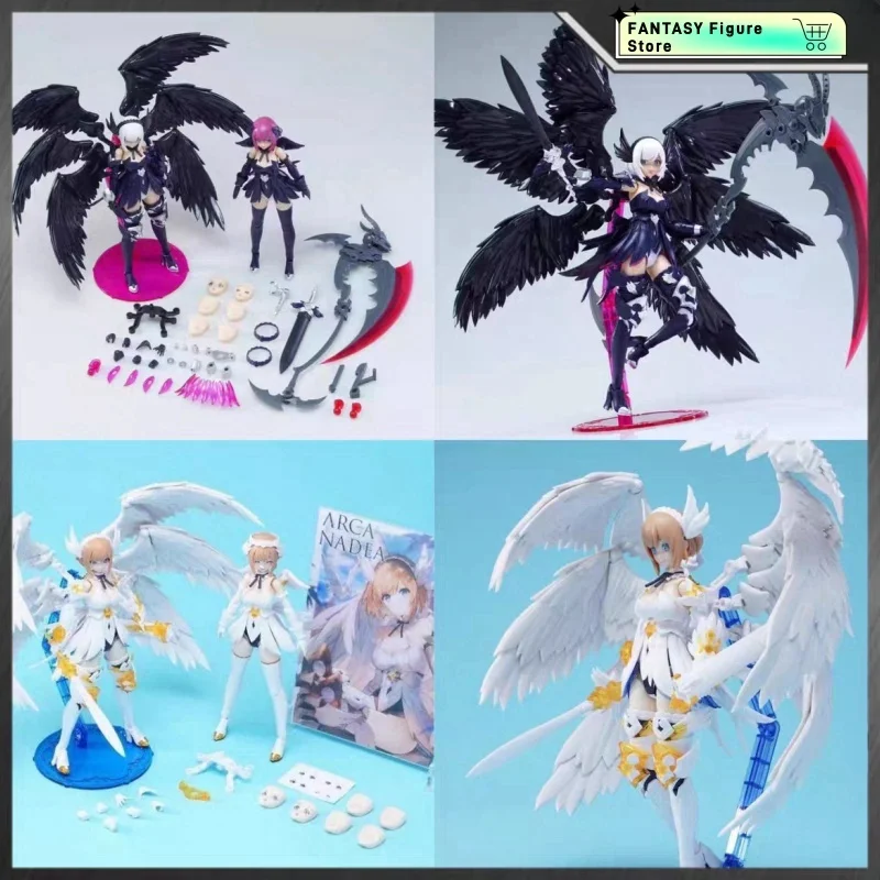 Новый Fengyu Angel Machine Maiden Six Winged Black Angel Six Winged White Angel Arcanadea Специальные модели Action Подвижные игрушки Подарки