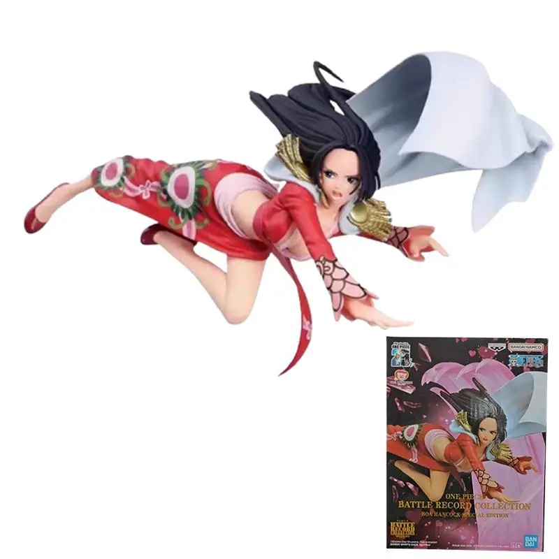 В наличии Bandai Original Banpresto аниме One Piece BRC Boa Hancock фигурки модели орнамент подарки на день рождения для детей и взрослых