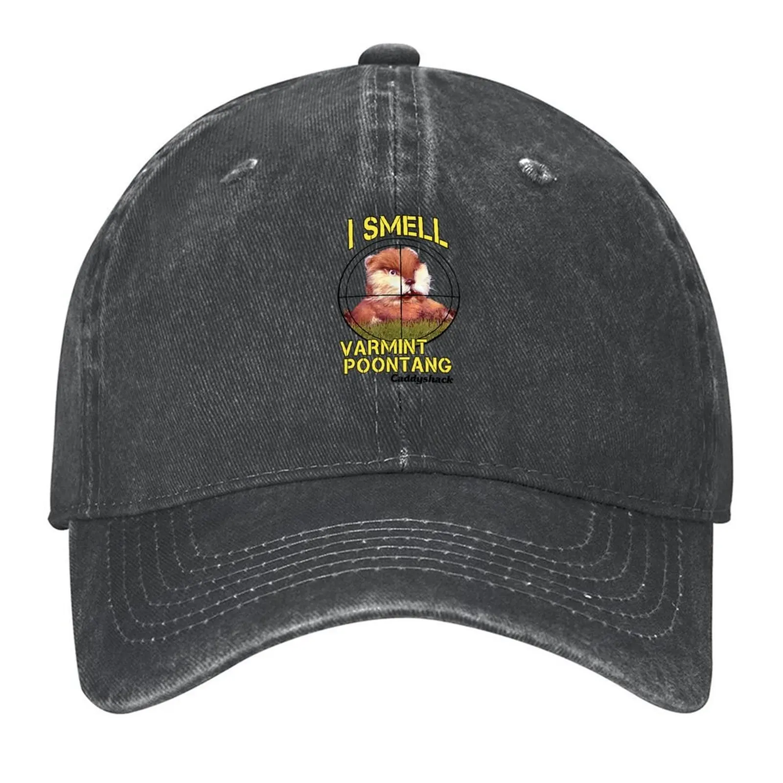 πll Múrray I Smell Varmint Poontang Caddyshack Funny Mole Shirt - Logo Cheap Tee Logo Love Shirt Cools Shirt Casua Baseball Cap