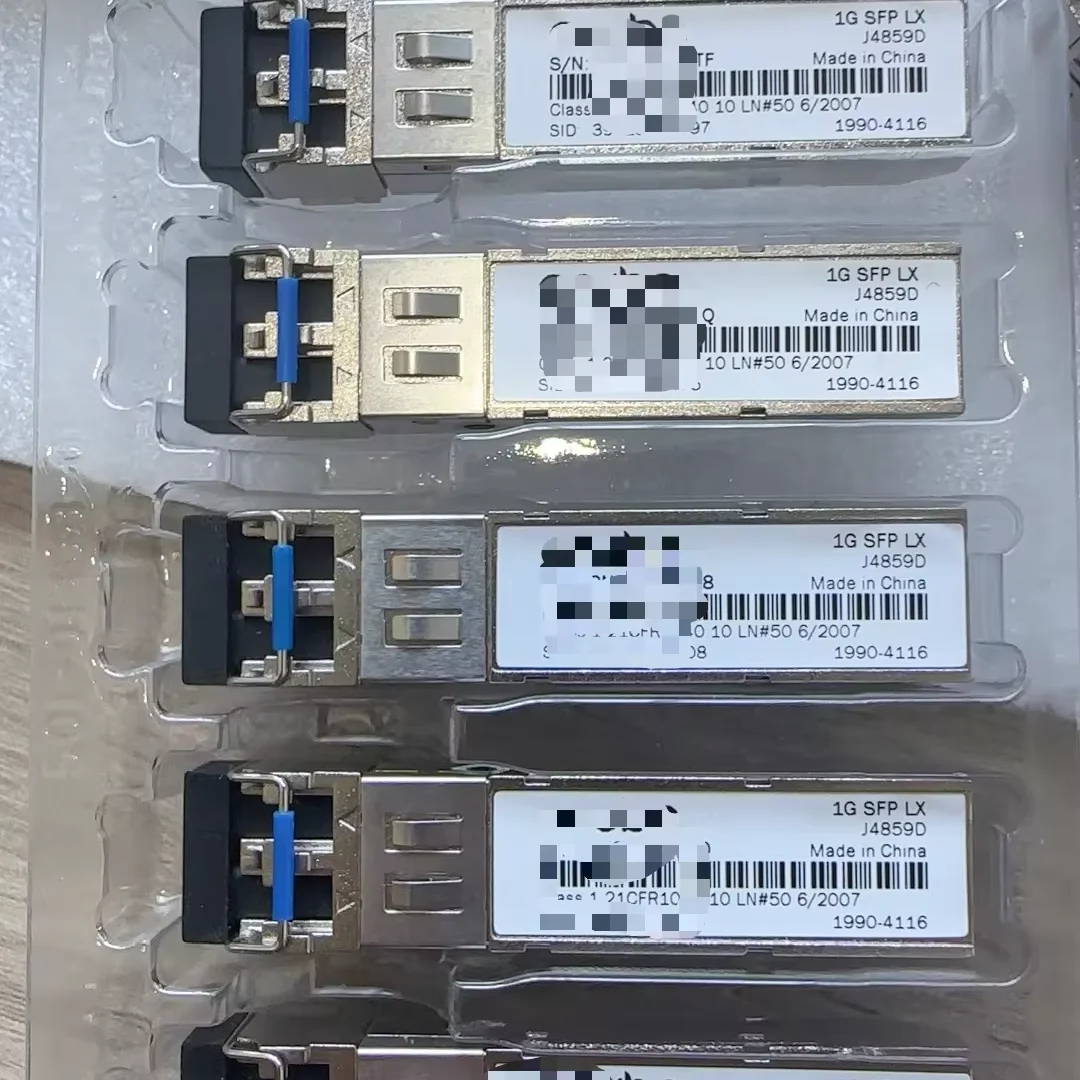 Новый 100% оригинальный 1G SFP LX 10KM оригинальный модуль приемопередатчика оптоволокно J4859D (art.: 3920d1946b9ad) - 3920d1946b9ad