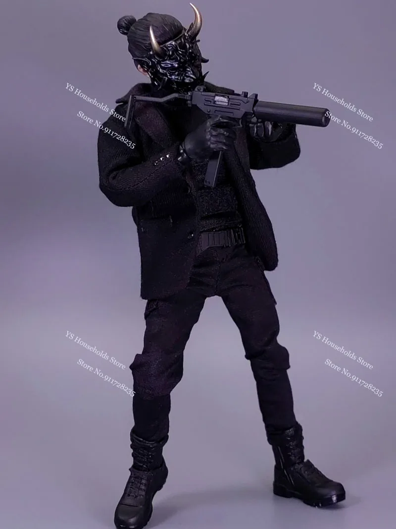Фото 1 шт. 1/12 UZI мини-солдат, оружие, статическая модель, игрушки, спецназ, человек, солдат, милитари, инструменты для 6 дюймов, экшн-фигурки, сцена, аксессуары №5