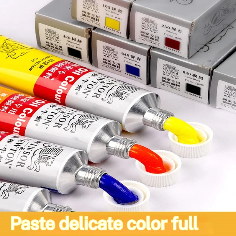 Фото WINSOR & NEWTON 45 мл пигмент для масляной живописи для рисования №4