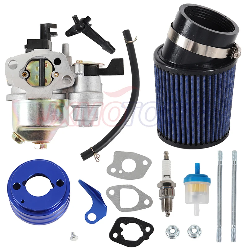 Для Predator 212cc 6,5 Hp Honda Gx160 Gx200 196cc Coleman CT200U Trail Engine Mini Bike Go Kart Racing КАРБЮРАТОР Набор воздушных фильтров
