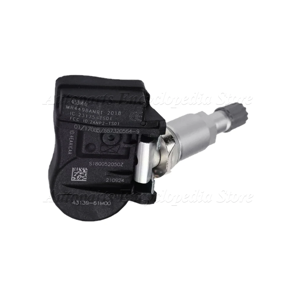 Фото 1/4 шт. 4313961 M00 для Suzuki Vitara SX4 S-cross Ignis Baleno Swift Jimmy TPMS датчик давления в шинах монитор 43139-61M00 №4