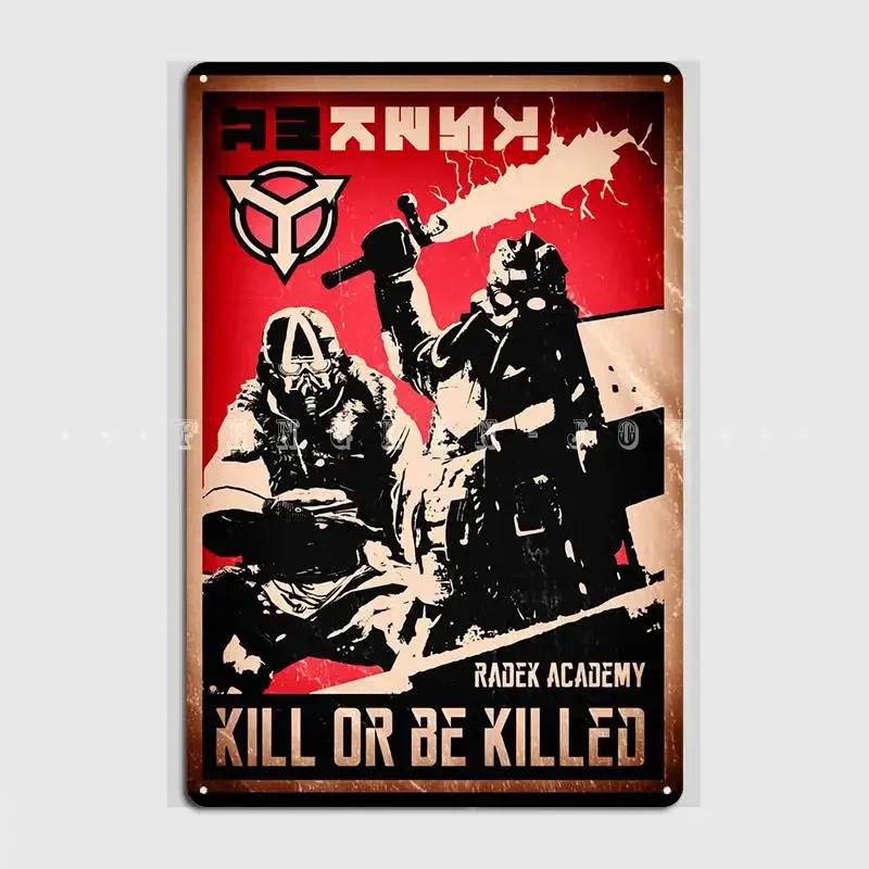 Плакат с пропагандистом Killzone, металлическая табличка, постер для кинотеатра, кухни, настенная печать, настенный декор, жестяная вывеска, постер