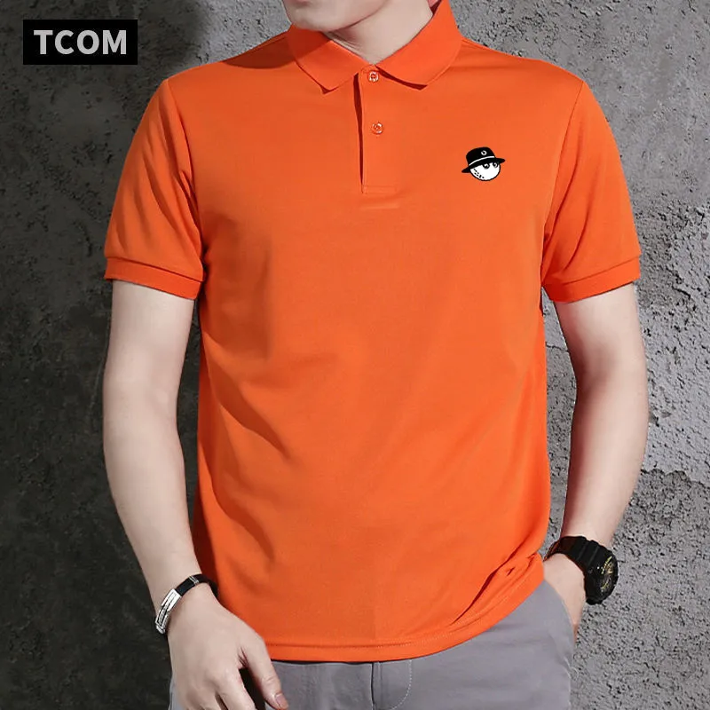 Фото Kaus Lengan Pendek Pria GOLF Pearlygate 23 Kaus POLO Joker Simpel Kerah Бару Musim Panas Pakaian Kasual apocalyembap Olahraga №5