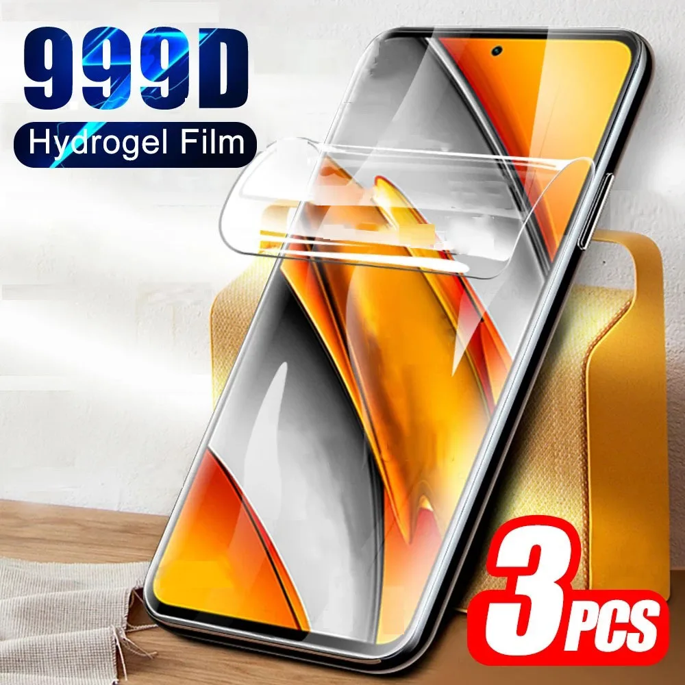 Гидрогелевая пленка для UMIDIGI Bison A15T X20 C1 Plus G1 Plus, Защитная пленка для экрана, 3 шт.