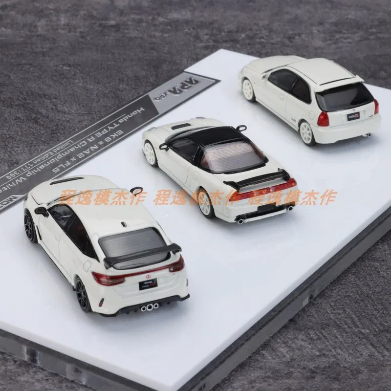 Фото MH 1/64 NSX FL5 EK9 APAxpo сплав мотор-автомобиль игрушка литье под давлением металлическая модель коллекция мальчик рождественские подарки №3