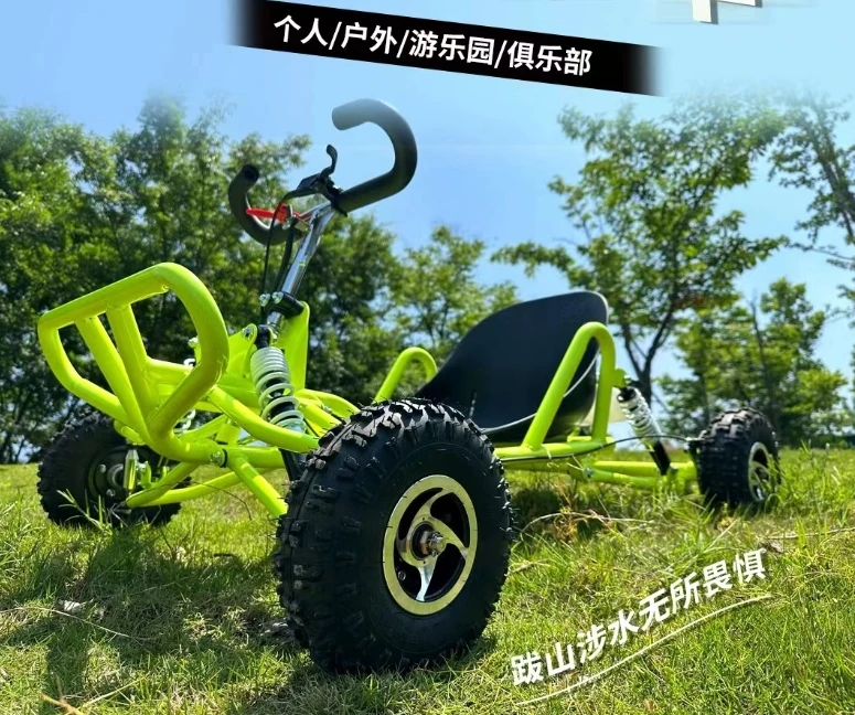 Фото Китай дешевый 80cc топливный бензиновый бензиновый двигатель электрический внедорожный гоночный картинг педаль автомобиля для детей и взрослых картинг бензиновые картины №5