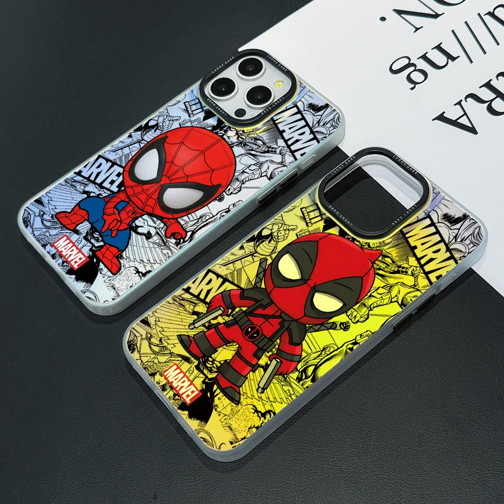 Чехол для телефона с героем Marvel Дэдпул Грут для Huawei P50 P40 Llte Mate 40 30 Nova 9 7 SE