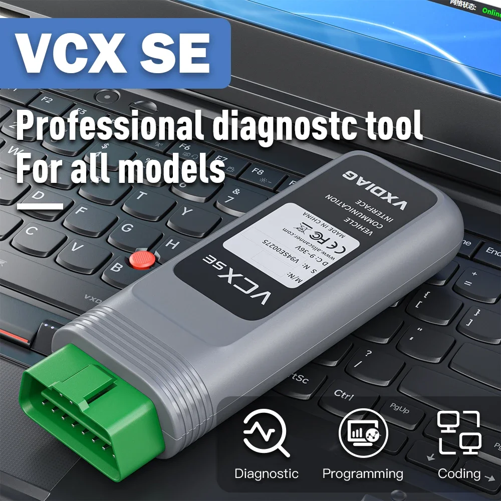 Фото VXDIAG VCX SE 13in1 Для всех моделей Для Pors che 3 для JLR DOIP Автомобильный диагностический инструмент Для Mercedes Benz OBD2 сканер №3