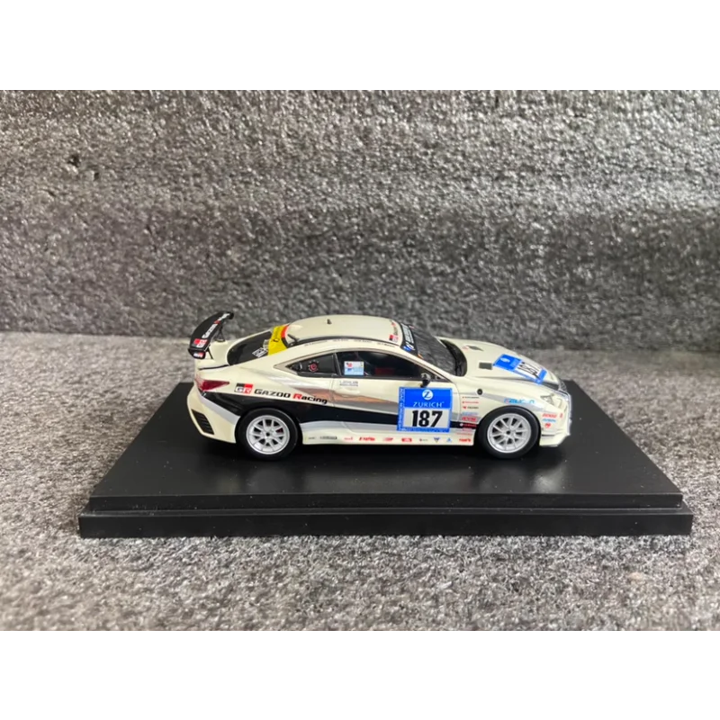 Фото EBBRO масштаб 1/43 Lexus RC # 187 2015, Нюрбургринговая дорожка, модель автомобиля из смолы, Коллекционная игрушка, подарок, сувенир, украшение для дисплея №3