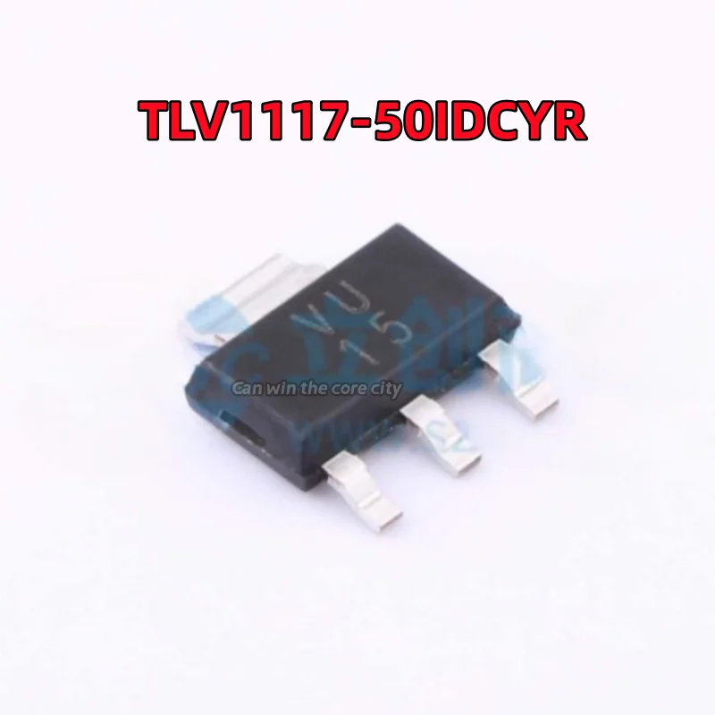 100 шт./партия, новинка, TLV1117 TLV1117-50IDCYR Screscreen VU, патч SOT223, линейный регулятор IC